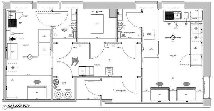 CAT 3 GA FLOOR PLAN